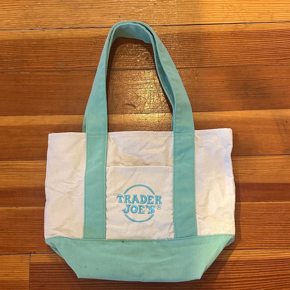 Mini Trader Joe’s Pastel Green Bag